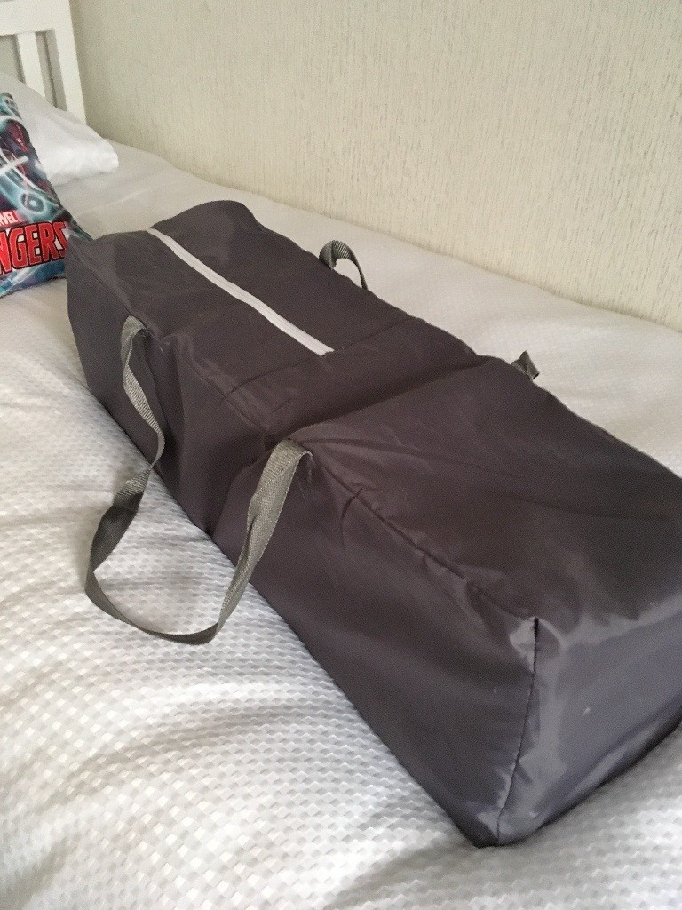 travel cot memory foam mattress